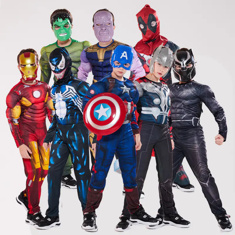 Children's Halloween Costume Set - Superheroes