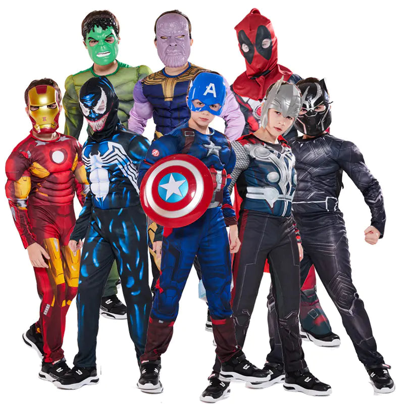 Children's Halloween Costume Set - Superheroes