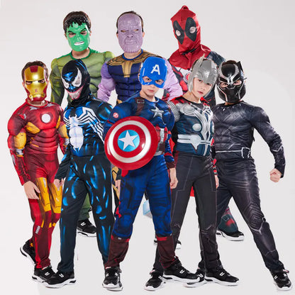 Children's Halloween Costume Set - Superheroes