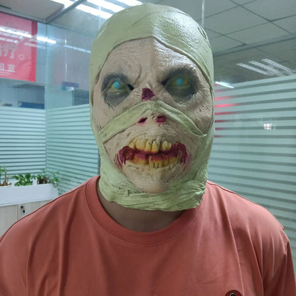 Halloween Horror Masks for Parties - Zombie & Mummy Decor