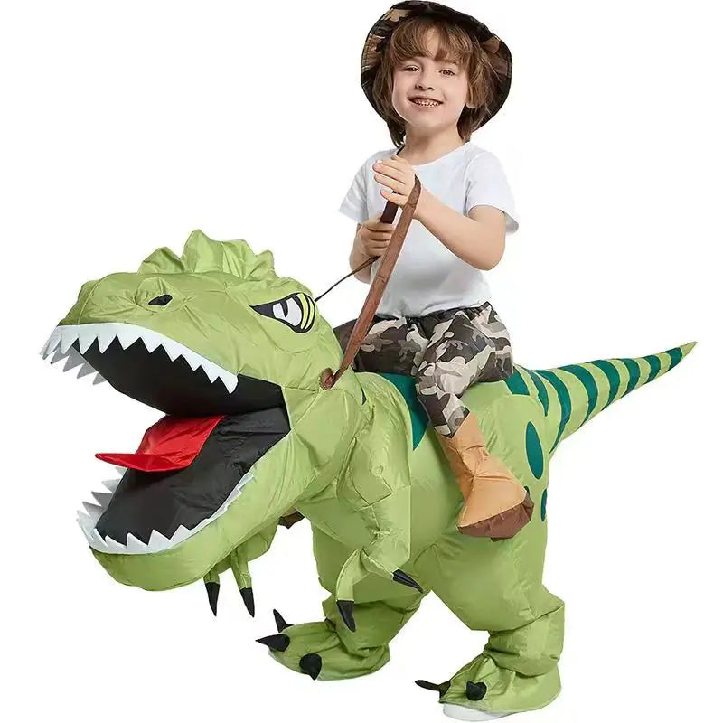 Kids Inflatable T-Rex Costume (One Piece)