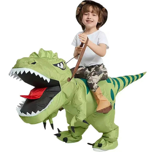 Kids Inflatable T-Rex Costume (One Piece)