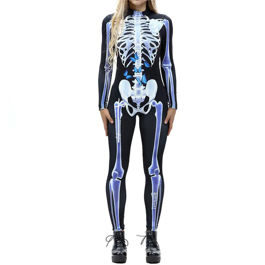 3D Printed Skeleton Digital Jumpsuit